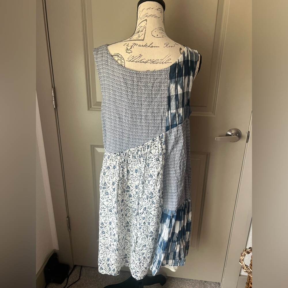 HOLDING HORSES Ivy Patchwork Aline Mini Dress - Picture 5 of 8